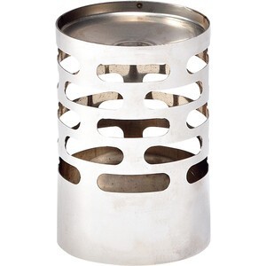 TERMINALE SCARICO PELLET INOX D  8 X H 14 CM AETERNUM