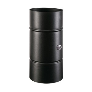 TUBO PORCELLANATO C/COMB C/TAPPO D 10XH19CM NERO CLASSIC