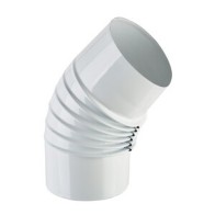 CURVA PORCELLANATA PIEGHETTATA 45 D 12CM BIANCO CLASSIC