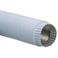 TUBO FLESSIBILE ESTENSIBILE ALLUM. BIANCO D 10 CM (6,0 pz)