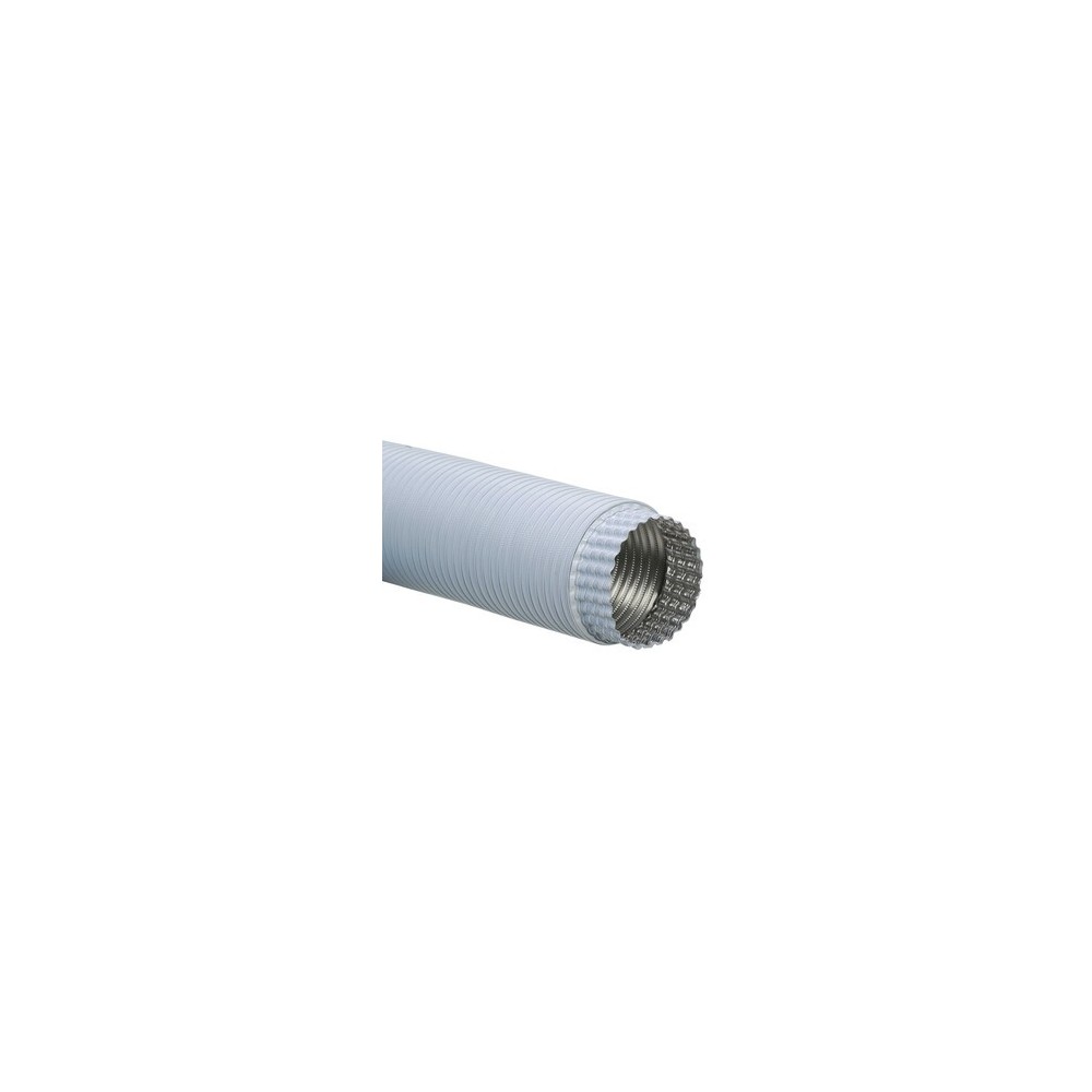 TUBO FLESSIBILE ESTENSIBILE ALLUM. BIANCO D 10 CM (6,0 pz) TUBO FLESSIBILE ESTENSIBILE ALLUM. BIANCO D 10 CM (6,0 pz)
