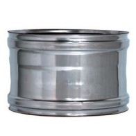 C RACCORDO INOX ATTACCO FF D 10 CM