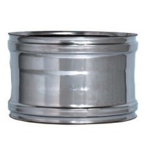 C RACCORDO INOX ATTACCO FF D 25 CM