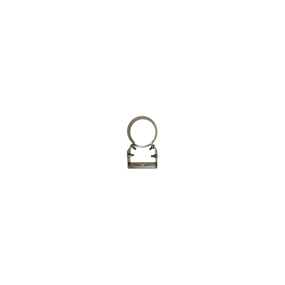 C COLLARE INOX C/STAFFA P/TUBO D 8 CM C COLLARE INOX C/STAFFA P/TUBO D 8 CM