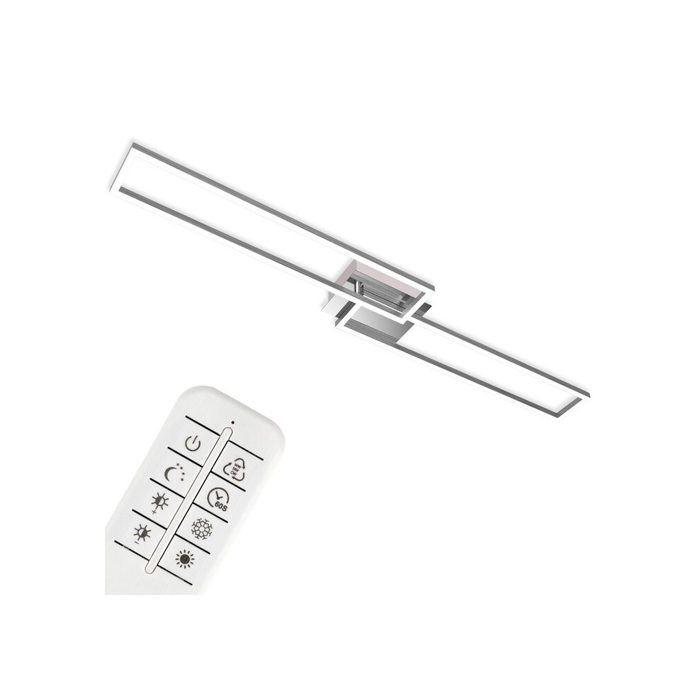 PLAFONIERA LED FRAME 37 W CCT CM 75X47 ALLUMINIO PLAFONIERA LED FRAME 37 W CCT CM 75X47 ALLUMINIO