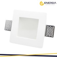 FARETTO INCASSO IN GESSO QUADRATO 120X120 C/VETRO