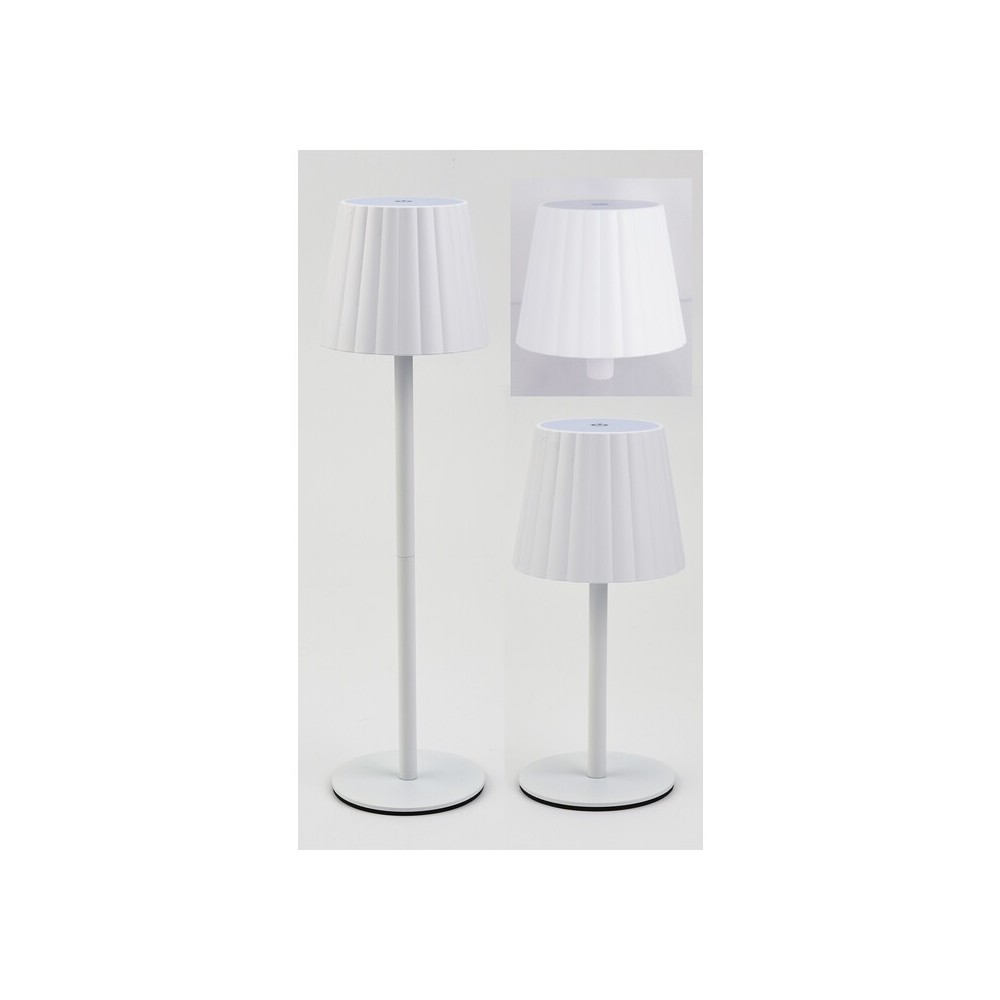 LAMPADA LED RICARICABILE 3 IN 1 ALBA BIANCO LAMPADA LED RICARICABILE 3 IN 1 ALBA BIANCO
