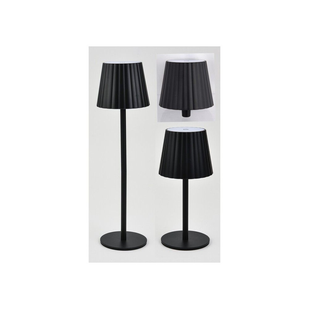 LAMPADA LED RICARICABILE 3 IN 1 ALBA NERO LAMPADA LED RICARICABILE 3 IN 1 ALBA NERO