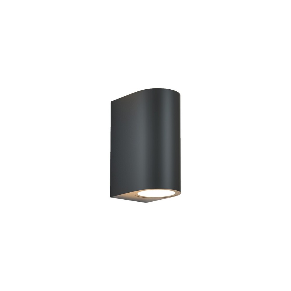 APPLIQUE DRAPION 15X7X9,5CM NERO GU10 2X5W APPLIQUE DRAPION 15X7X9,5CM NERO GU10 2X5W