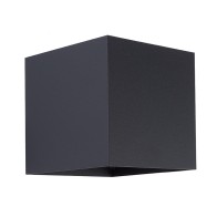 APPLIQUE ALICE LED NERO 2X5W 4000K IP54