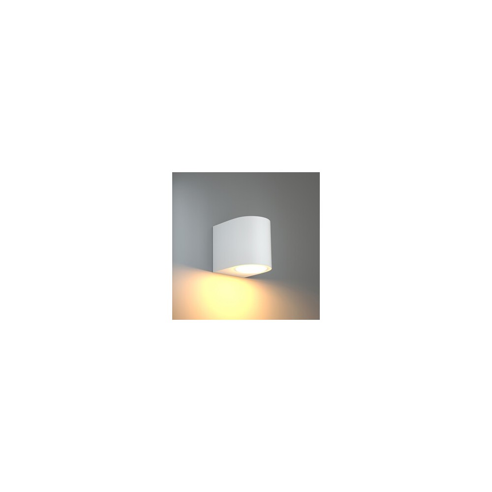 APPLIQUE DRAPION 9X8X7CM BIANCO GU10 1X5W MAX APPLIQUE DRAPION 9X8X7CM BIANCO GU10 1X5W MAX