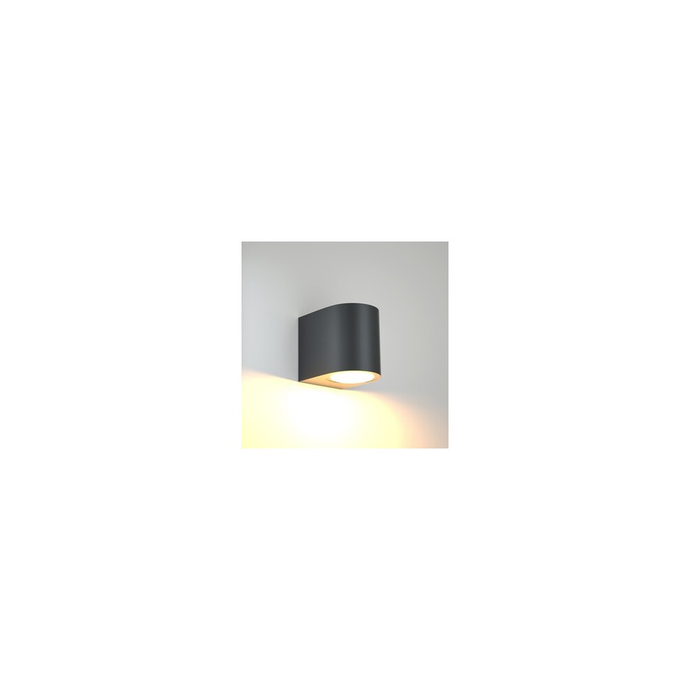 APPLIQUE DRAPION 9X8X7CM NERO GU10 1X5W MAX APPLIQUE DRAPION 9X8X7CM NERO GU10 1X5W MAX