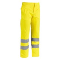 PANTALONE ALTA VISIBILIT GIALLO TG.  L