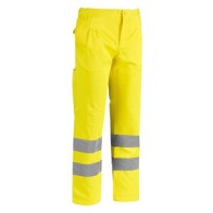 PANTALONE ALTA VISIBILIT GIALLO TG. XL