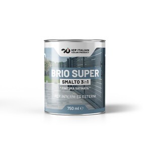 SMALTO BRIOSUPER 3 IN 1 BIANCO PERLA 0,75 L (6,0 pz)