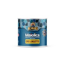 SMALTO MAIOLICA ORO LINGOTTO ESTERNI 100 G (6,0 pz)
