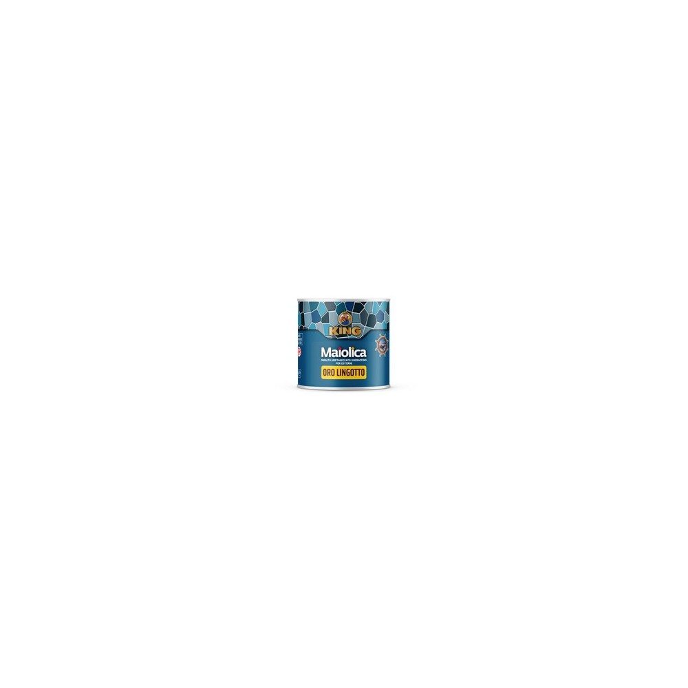SMALTO MAIOLICA ORO LINGOTTO ESTERNI 100 G (6,0 pz)