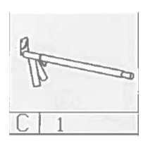 ZZ-PARTICOLARE C X DONDOLO SOFA 3 POSTI SGANCIO RAPIDO