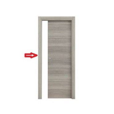 R STIPITI+CORNICI X  PORTA MICROTEC SCORREV ROVERE GRIGIO 80X210