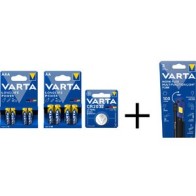 VARTA KIT 90  BATT. LONGLIFE POWER +TORCIA OMAG