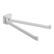 PORTA ASCIUGAMANI A SNODO SERIE 'LINEA' cm 41 x 9 x h.9 PORTA ASCIUGAMANI A SNODO SERIE 'LINEA' cm 41 x 9 x h.9