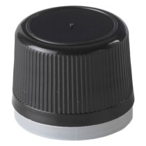 TAPPI A VITE 24 x  15 - colore nero