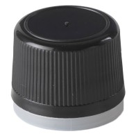 TAPPI A VITE 24 x  15 - colore nero