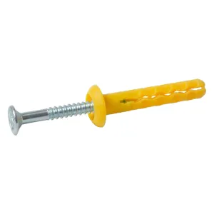 TASSELLO NYLON A PERCUSSIONE 'DEVIL' mm 6 x 38 - profondità minima foro 50 mm