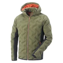 GIACCA IMBOTTITA 'DAKOTA' taglia M - nero/arancio