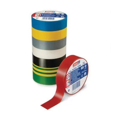 NASTRO ISOLANTE 'PROFESSIONAL 53988' mm. 15 x 10 mt - giallo / verde (10 PZ)