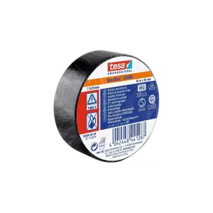 NASTRO ISOLANTE 'PROFESSIONAL 53988' mm. 25 x 25 mt - nero (10 PZ)