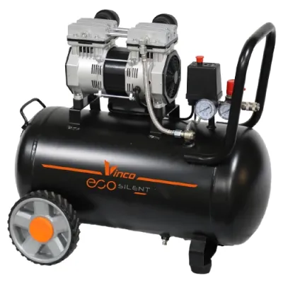 COMPRESSORE SUPER SILENZIATO Lt.50 - hp 1,5 - oil free
