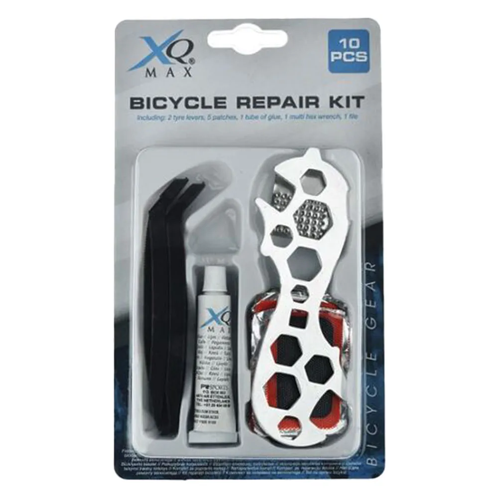 KIT RIPARAZIONE BICICLETTE set 10 pezzi KIT RIPARAZIONE BICICLETTE set 10 pezzi