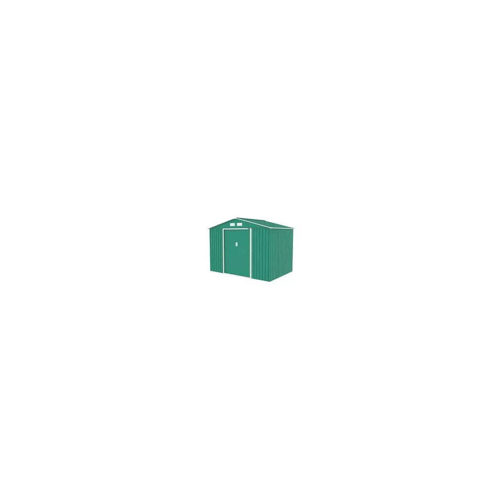 C RICOVERO ATTREZZI LAMIERA CM277X195X203 VERDE