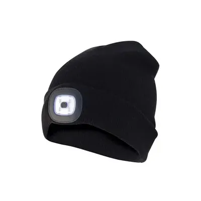 CAPPELLO LIGHTHOUSE C/LUCE LED RICARIC. NERO (6,0 pz)