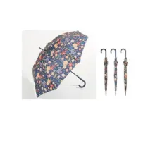 OMBRELLO AUTOMATICO LUNGO DONNA FIORI ASSORTITO (12,0 pz)