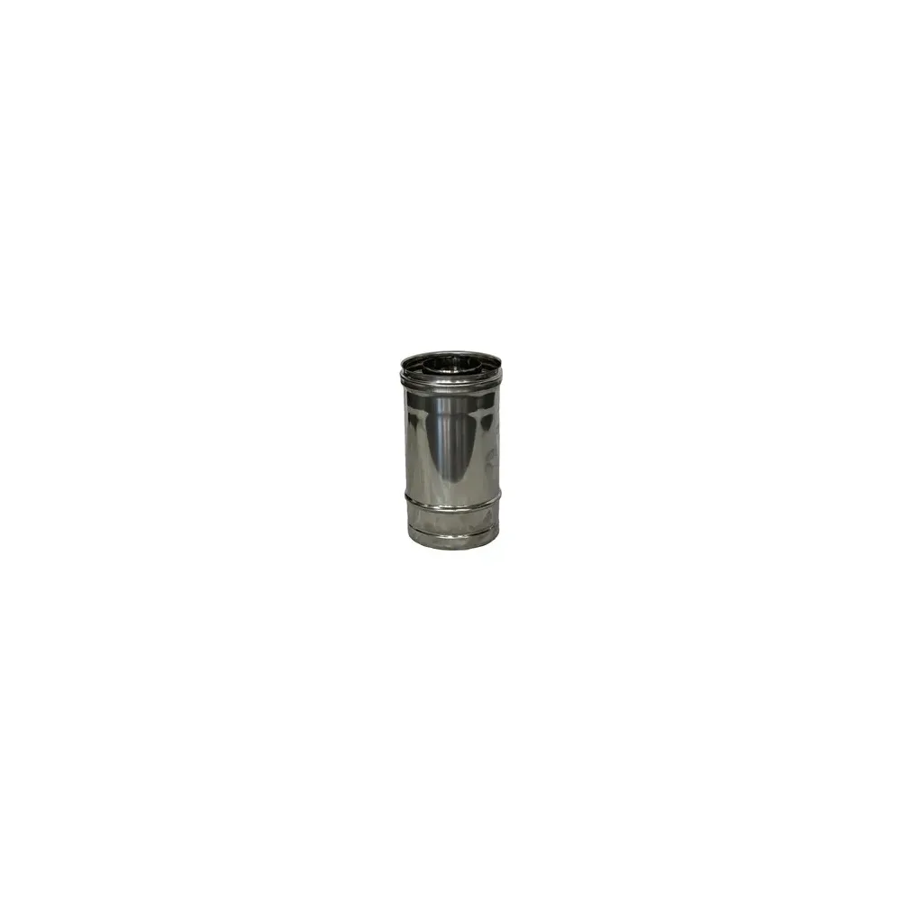 C TUBO INOX D 25 X H  50 CM
