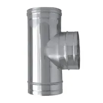 C RACCORDO A T INOX ATTACCO FFM D  8 CM