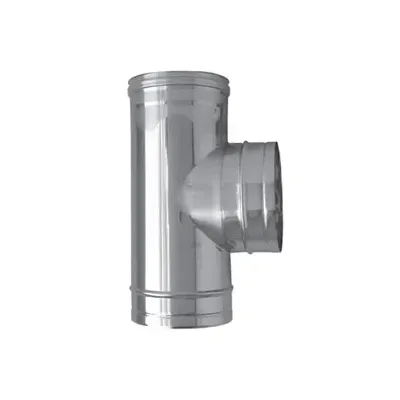 C RACCORDO A T INOX ATTACCO FFM D  8 CM