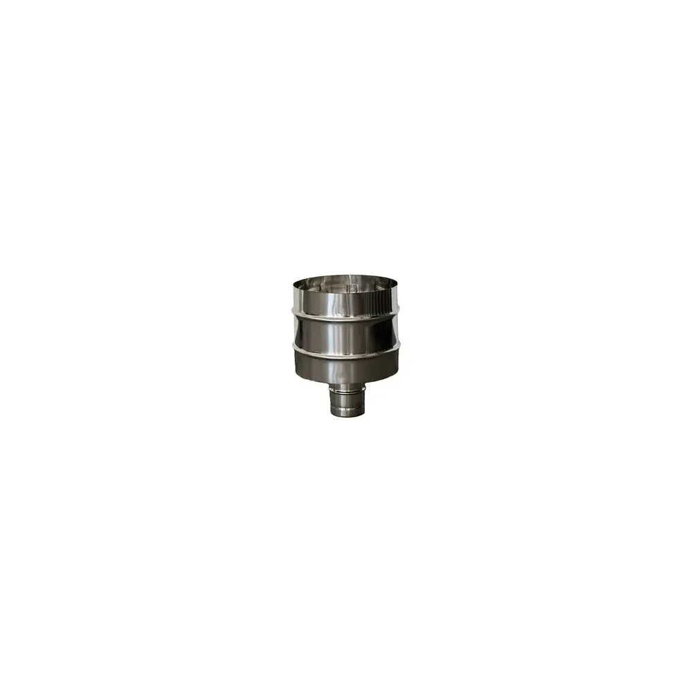 C FUMAIOLO A BOTTE INOX TONDO INOX D 20CM