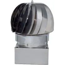 C FUMAIOLO GIREVOLE INOX QUADRO 42X42CM