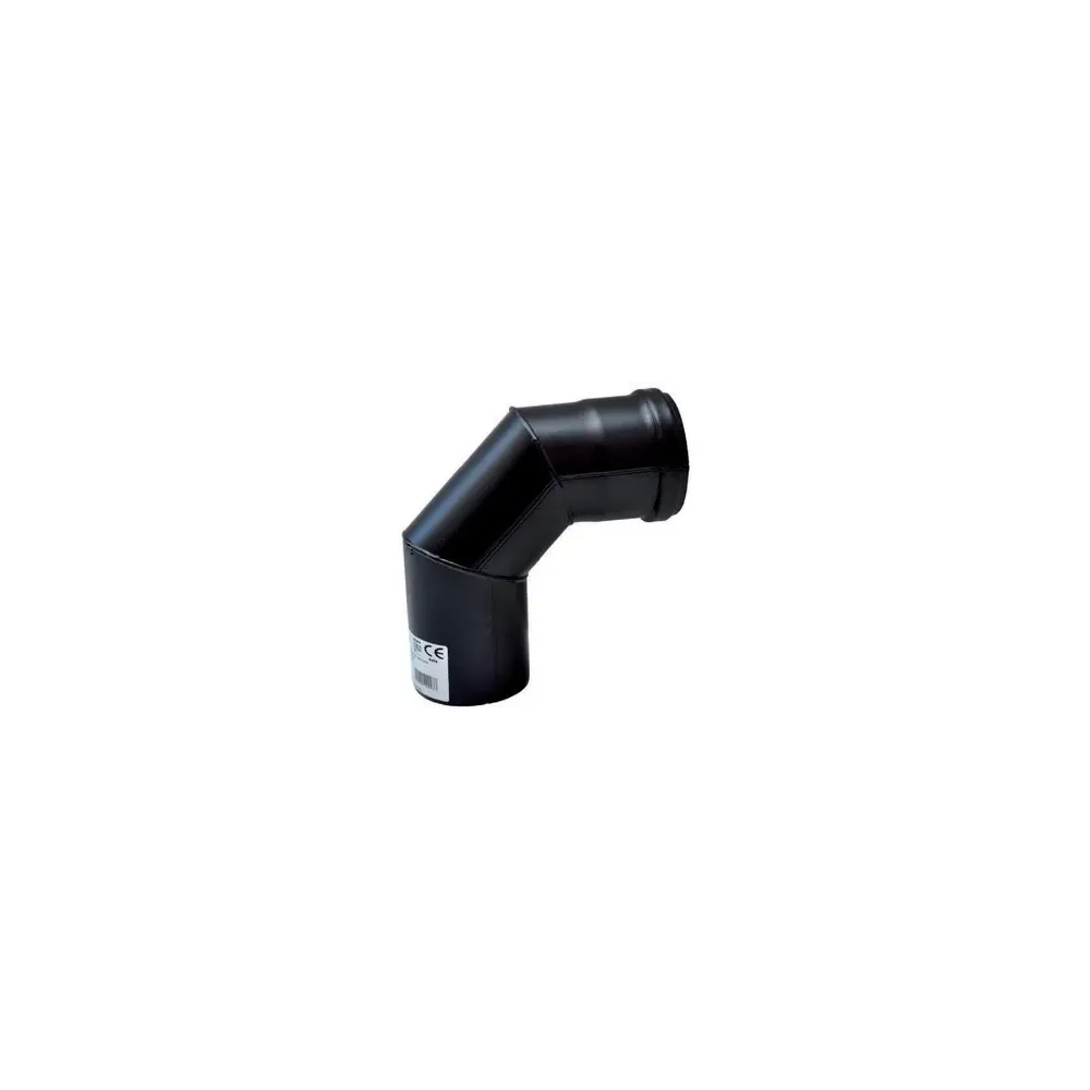 C CURVA A 90 P/STUFA A PELLET D  8 CM