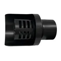 C TERMINALE INOX ORIZZONTALE VERNIC D 10 CM