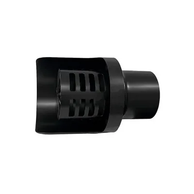 C TERMINALE INOX ORIZZONTALE VERNIC D 10 CM