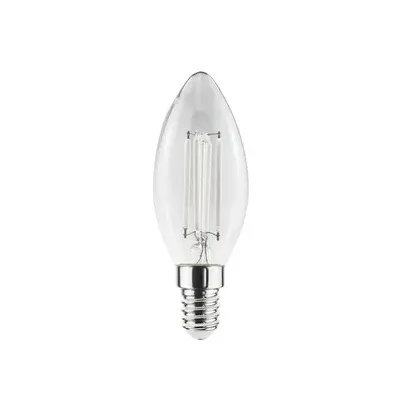 LAMPADINA LED OLIVA WHITE STICK  4,5W E14 470LM 3000K (10,0 pz)