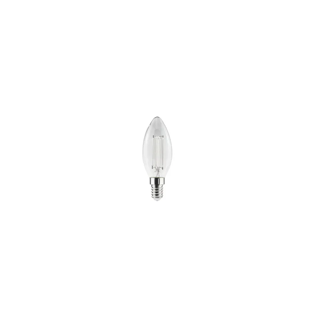 LAMPADINA LED OLIVA WHITE STICK  4,5W E14 470LM 3000K (10,0 pz)
