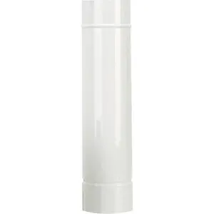 TUBO PORCELLANATO D 10 X H  50CM BIANCO CLASSIC (12,0 pz)