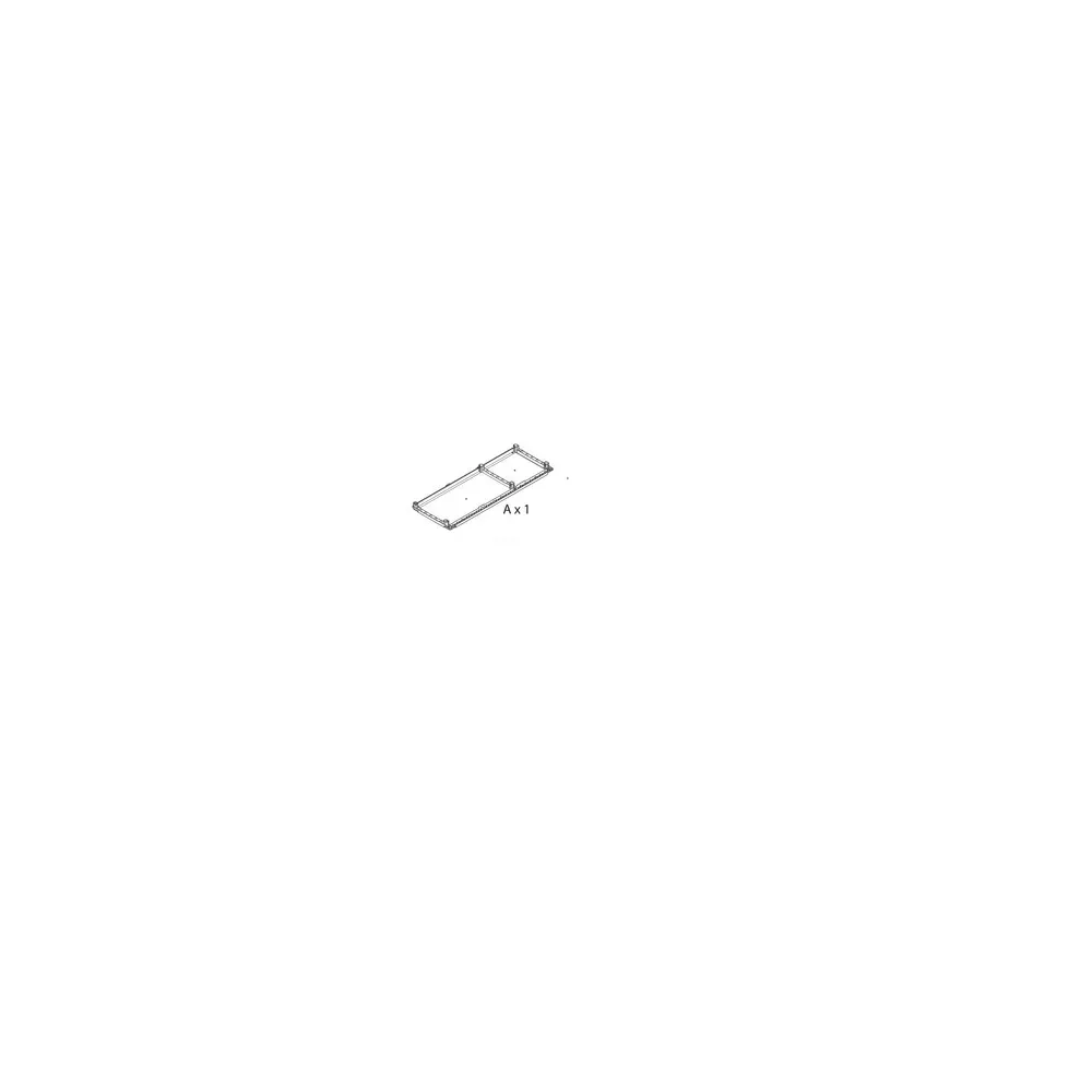 ZZ-AX1 X PATTUMIERA 3 ANTE 102X37XH90 CM ART PLAST