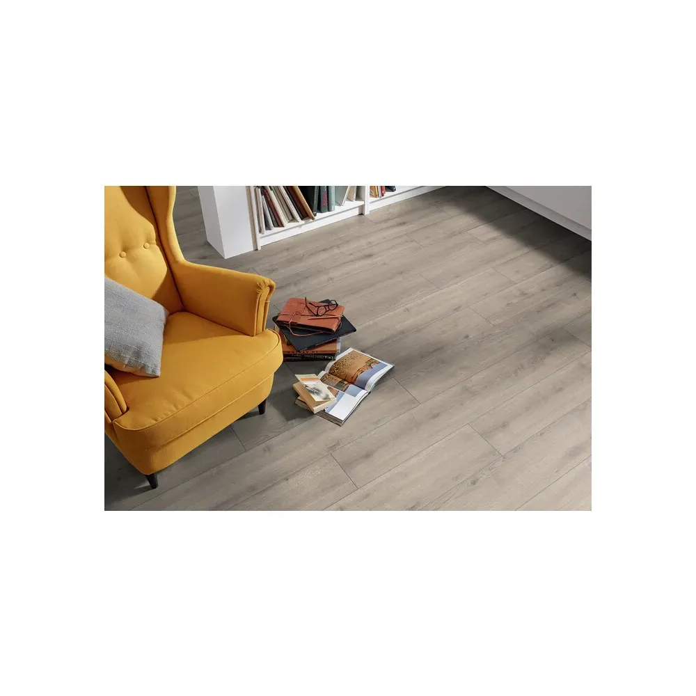 PARQUET LAMINATO 8 MM IDROFUGO ROV. ARGENTO 2,13 MQ