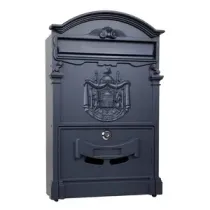 C CASSETTA POSTALE REGIA ANTRACITE 7016 25.5X9X41CM